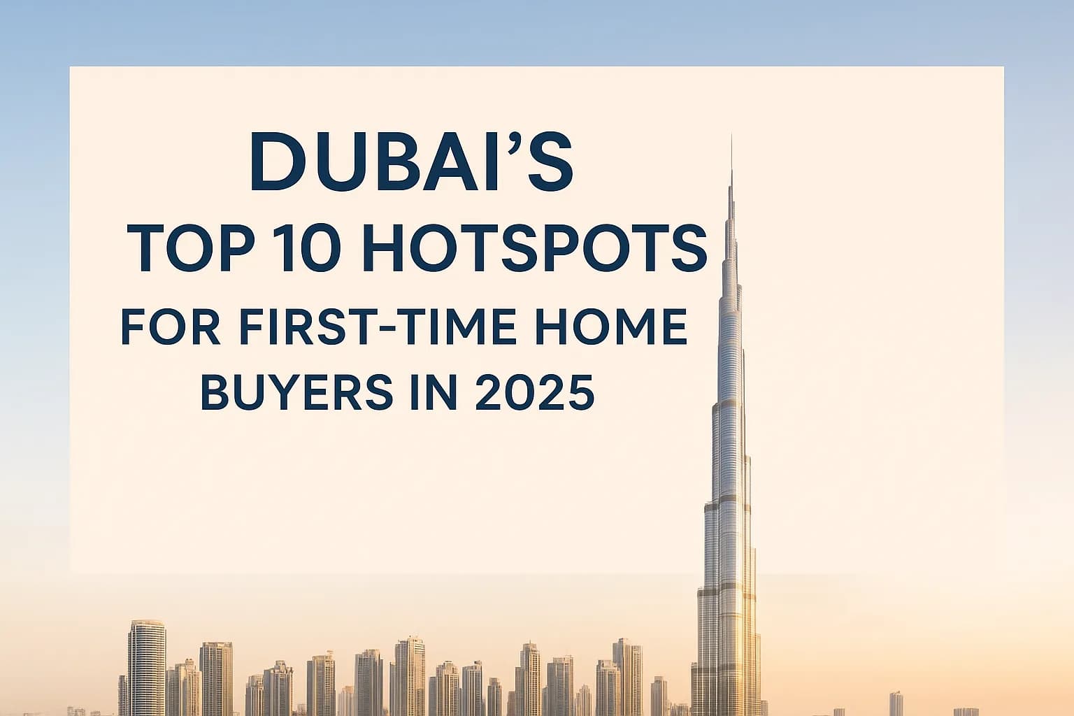 top 10 communities for first-time buyers in 2025