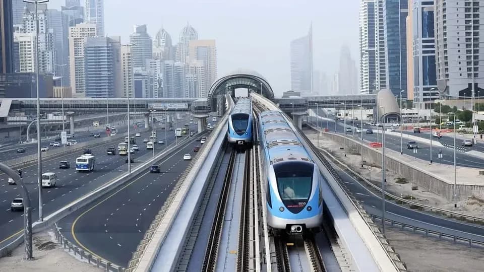 Dubai Metro Red Line 2025