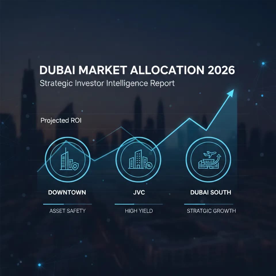 Dubai Market Allocation 2026 Comparison Chart