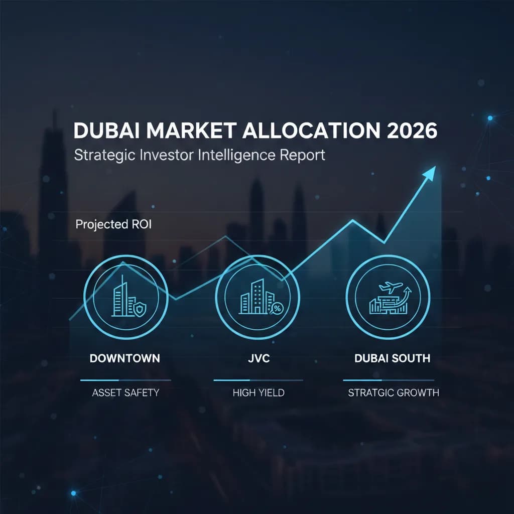 Dubai Market Allocation 2026 Comparison Chart